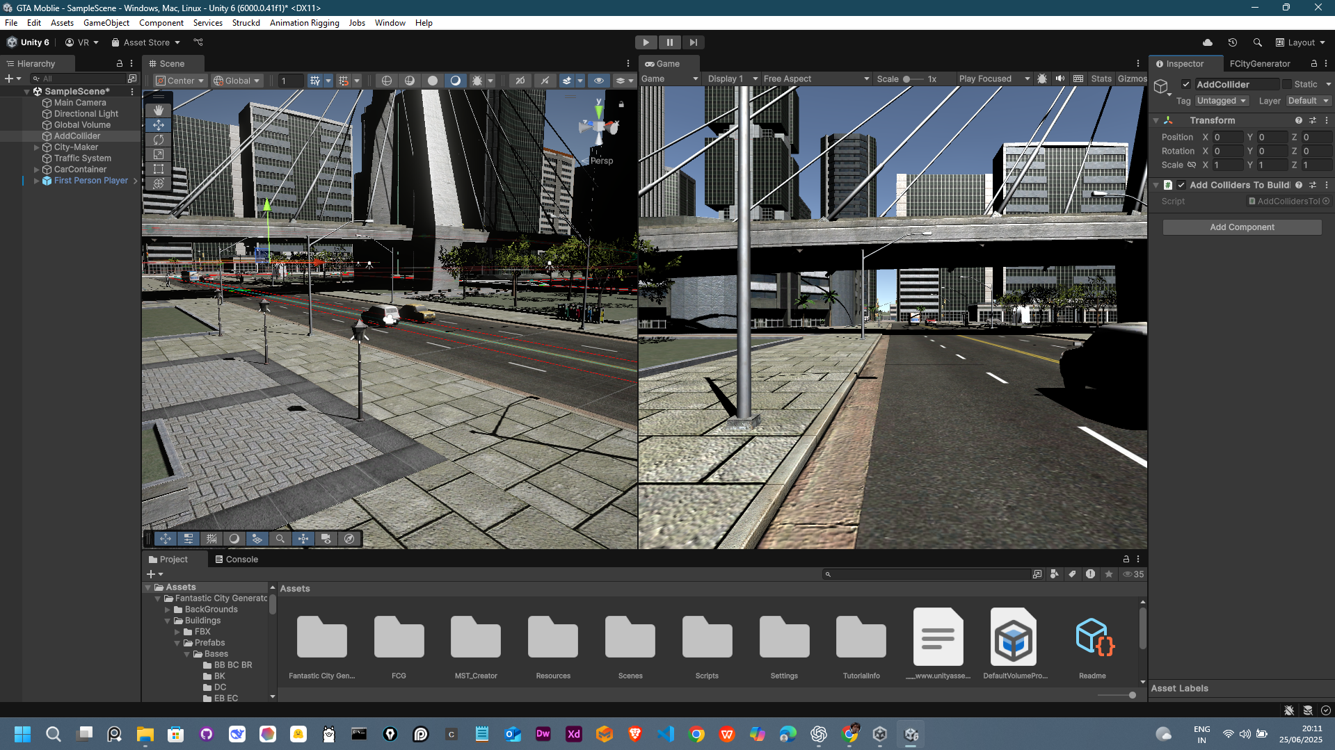 Add-Collider Tool for Unity